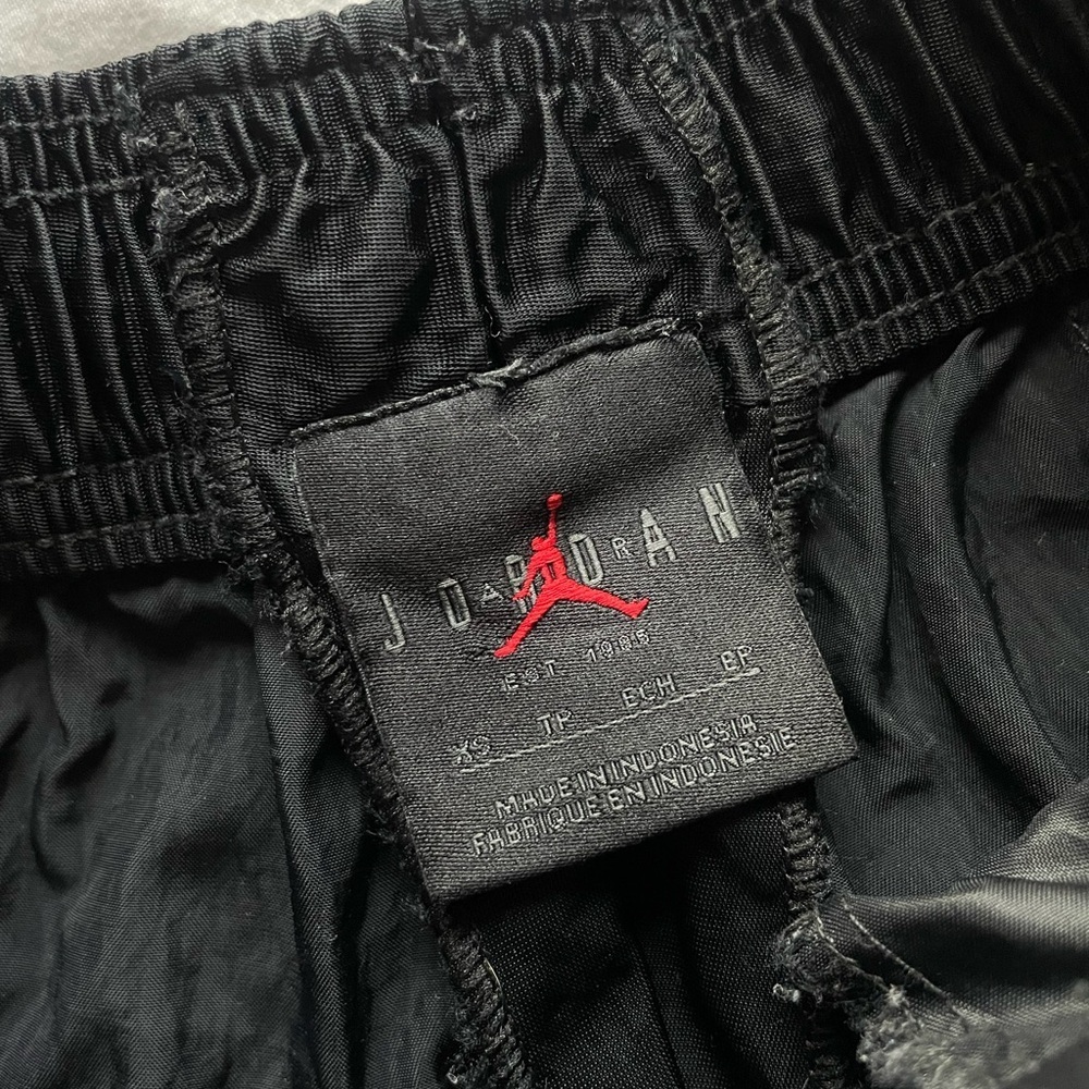 Nike Air Jordan‎ Heritage Black Nylon Cargo Jogger Pants XS Streetwear Neutral - Picture 11 of 16
